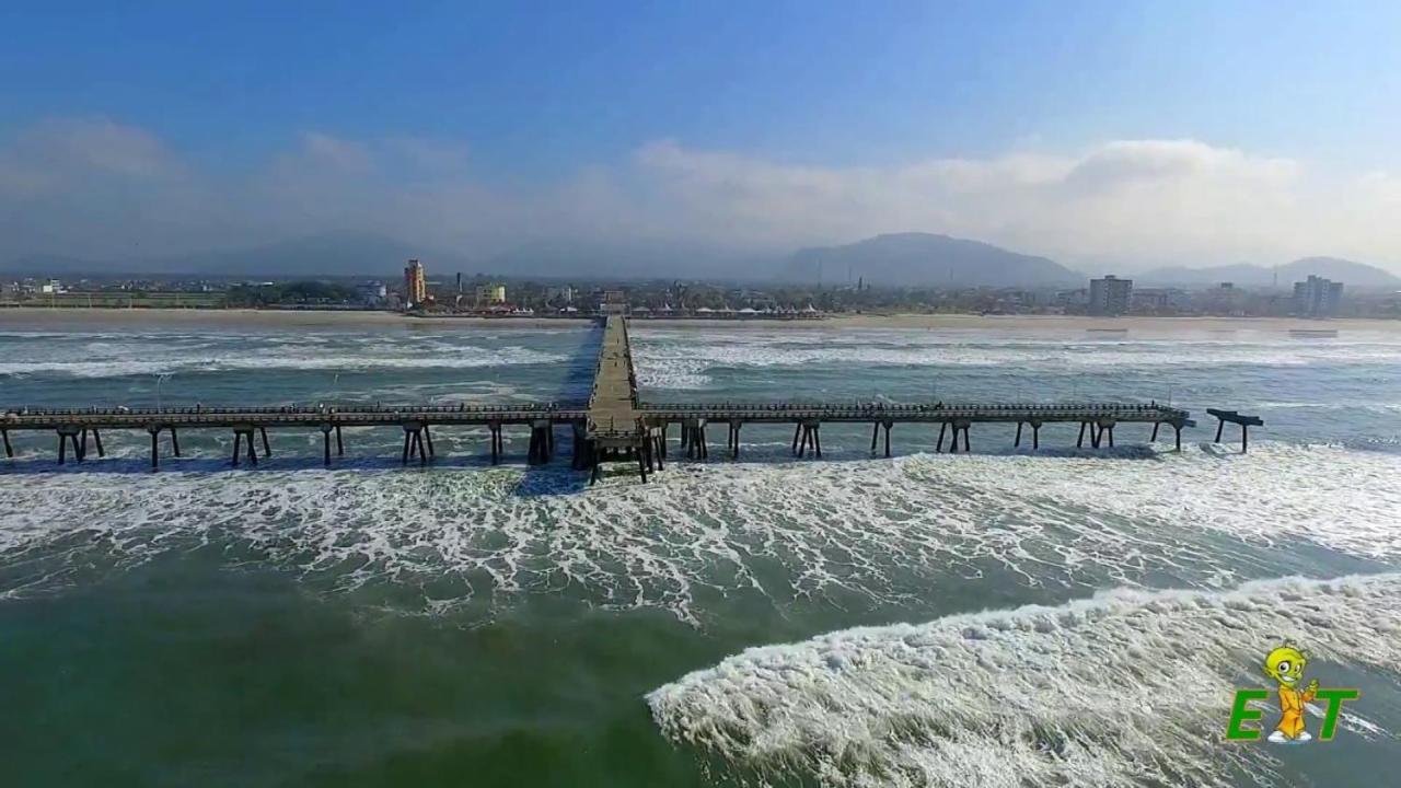 Prx A Praia Com Piscina Mongaguá Exterior foto